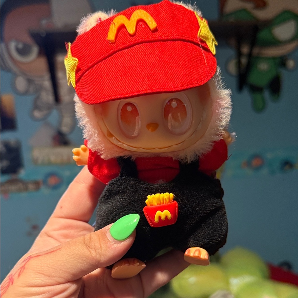 Adorable Fast Food-Themed Plush Toy